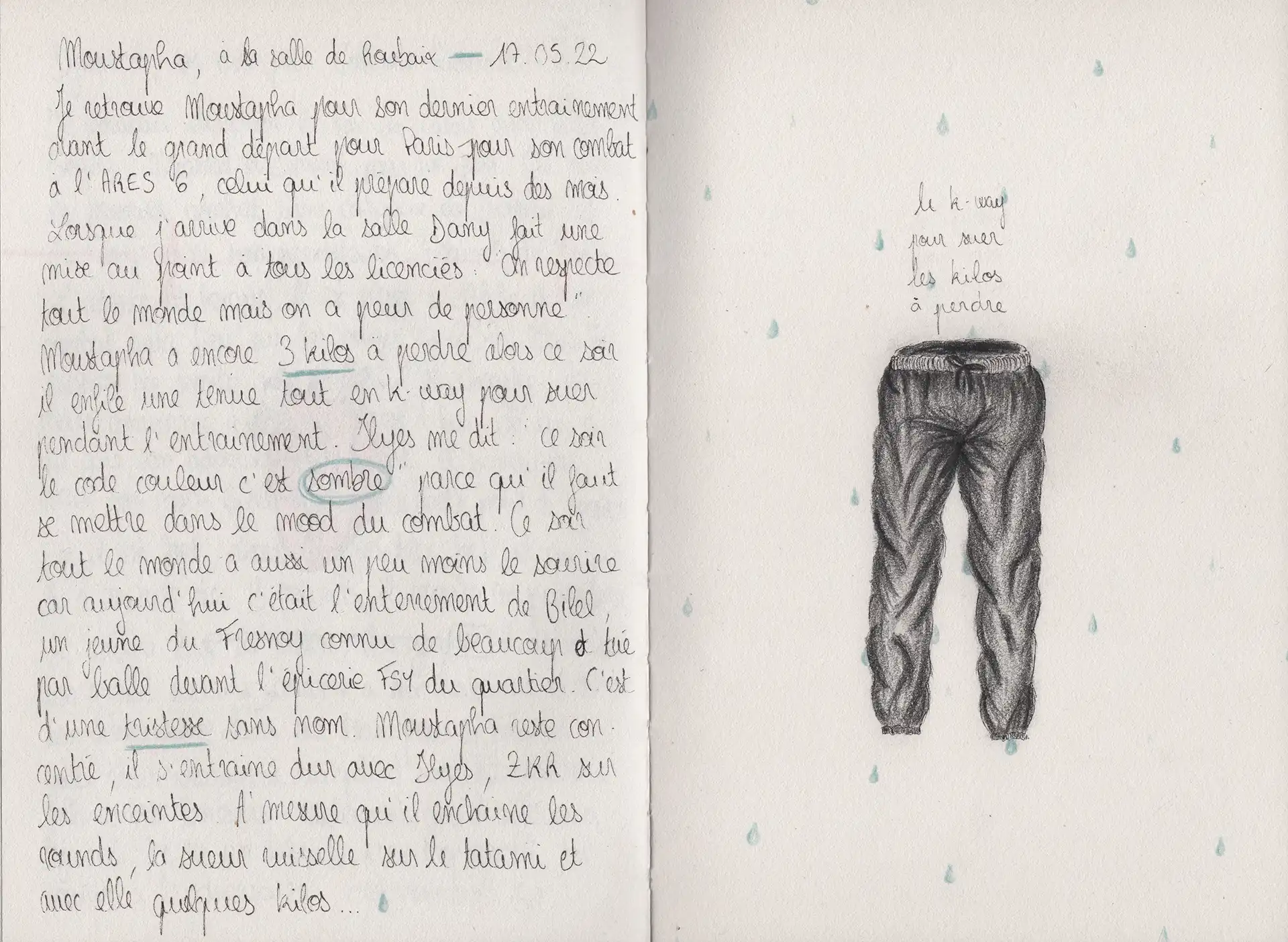 Les poings ouverts Anouk Desury